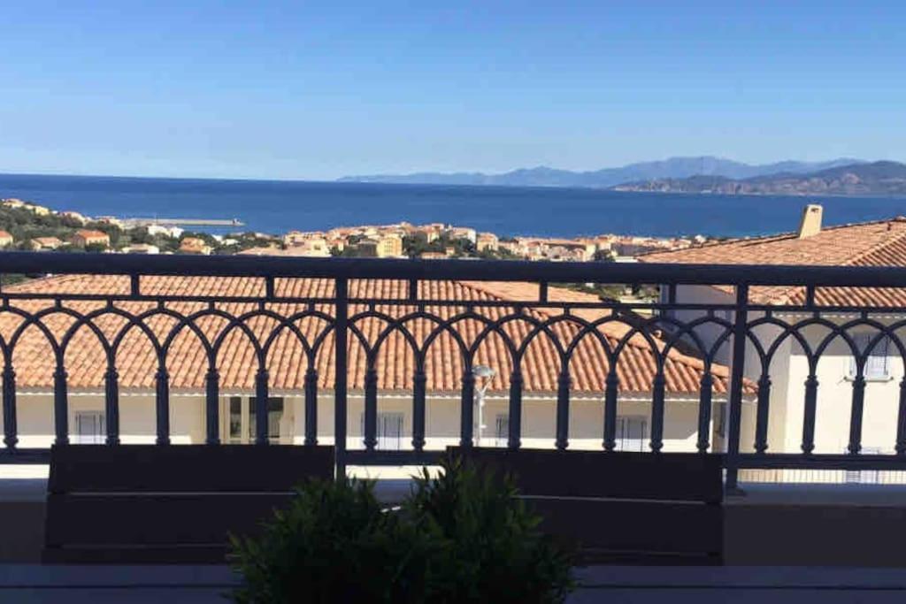 Appart Avec Terrasse Vue Sur Mer Exceptionnelle LʼÎle-Rousse Εξωτερικό φωτογραφία